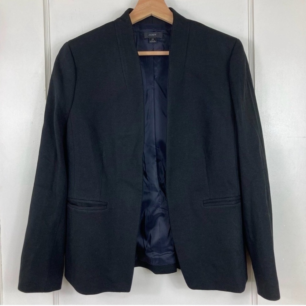 Make offer! J. Crew Classic Black Women's Going Out Blazer Stretch size 10